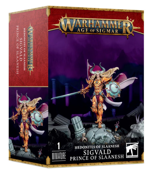 Sigvald Prince of Slaanesh - Hedonites of Slannesh - Warhammer Age of Sigmar