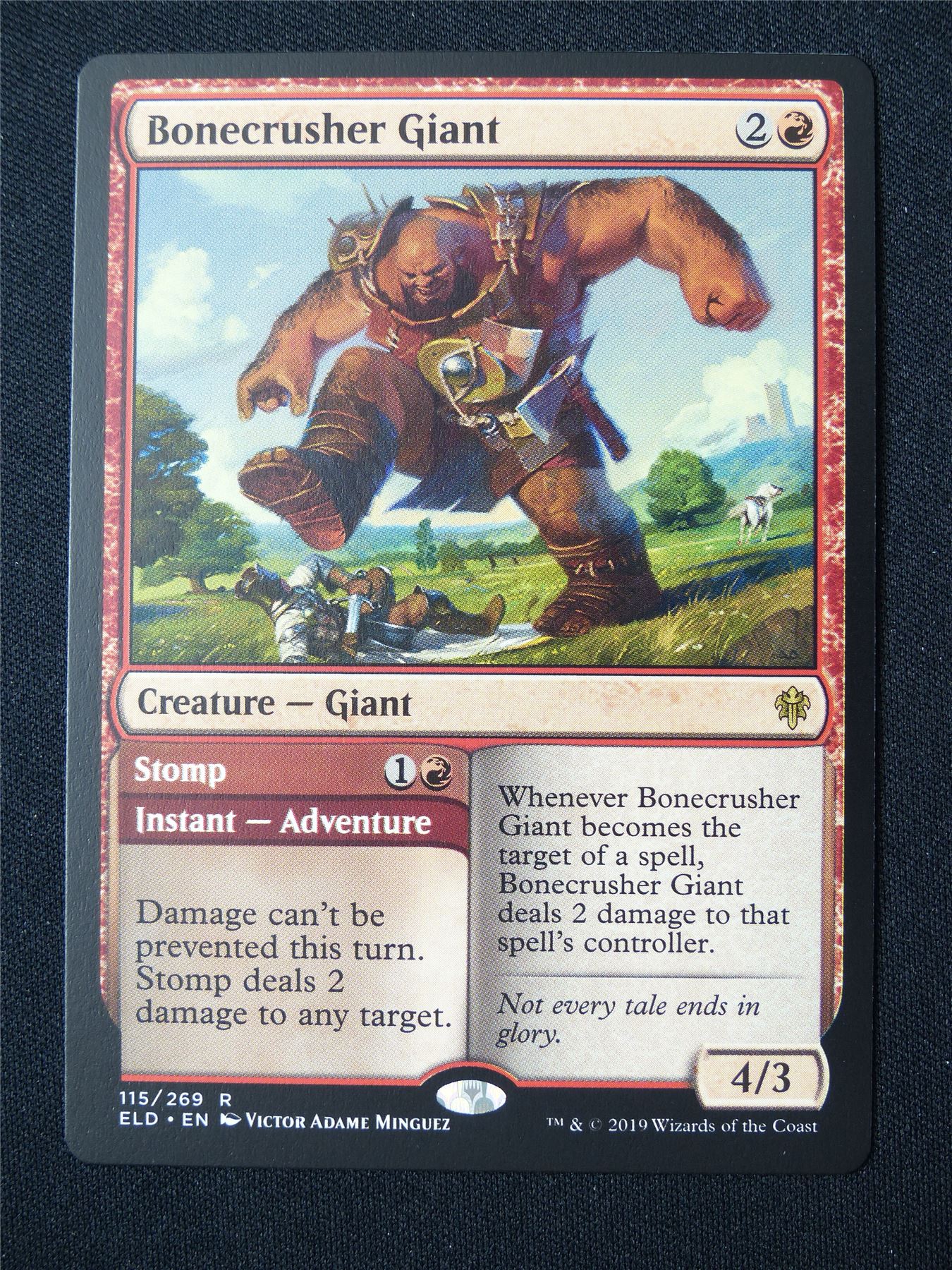 Bonecrusher Giant - ELD - Mtg Card #4RI