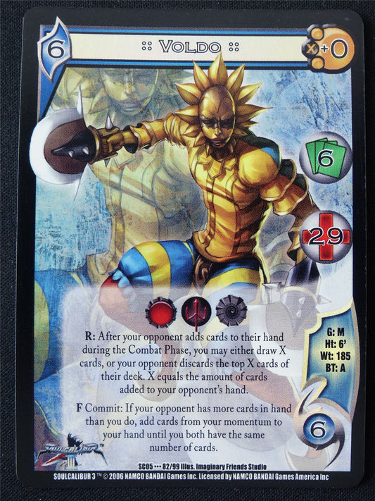 Voldo Foil SC05 82/99 - UFS Card #2HZ