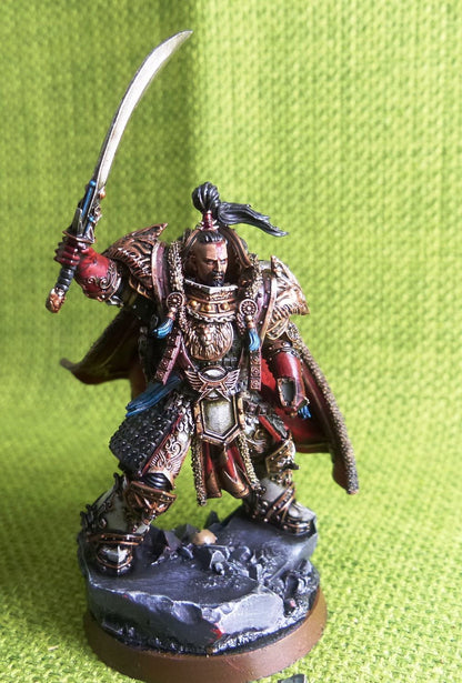 Forge World -Jaghatai Khan, Primarch of The White Scars Legion Painted - Warhammer AoS 40k #IF
