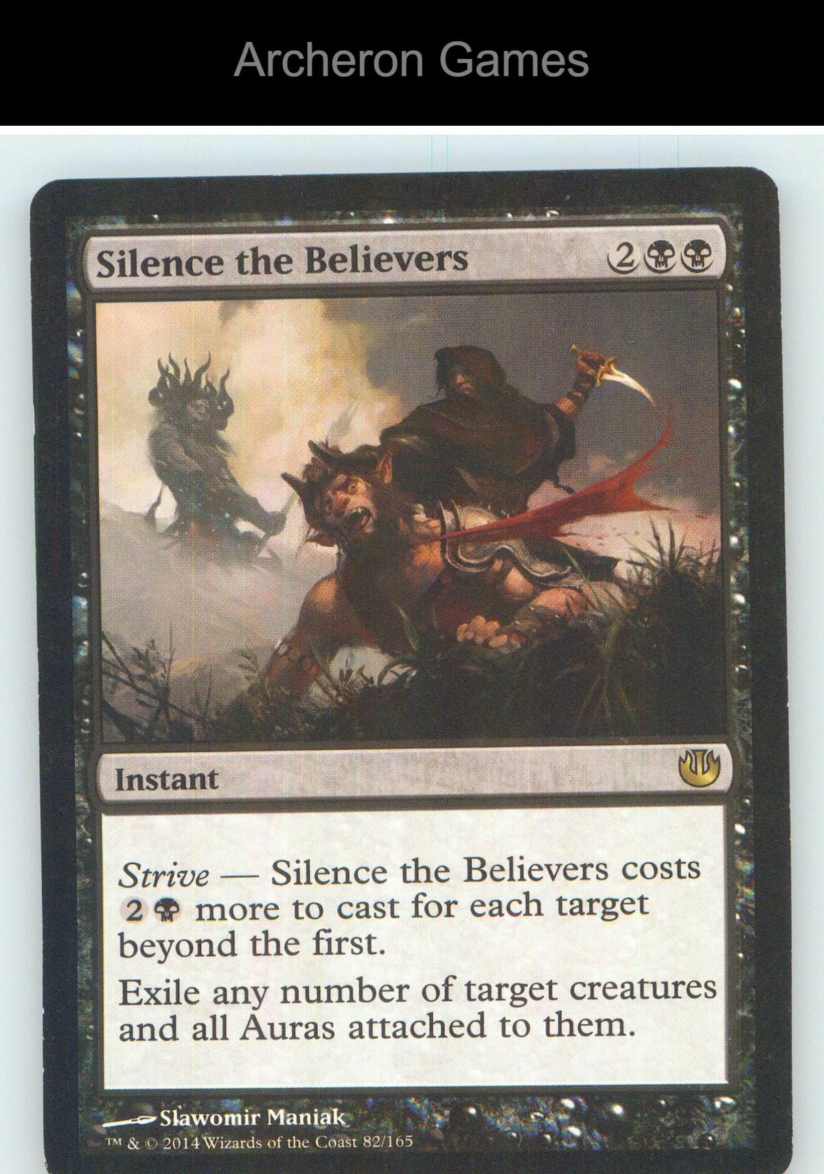 Silence the Believers JOU 82 R MTG Card NM/EX+