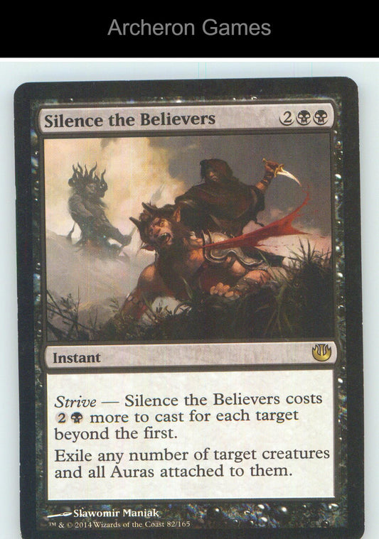 Silence the Believers JOU 82 R MTG Card NM/EX+