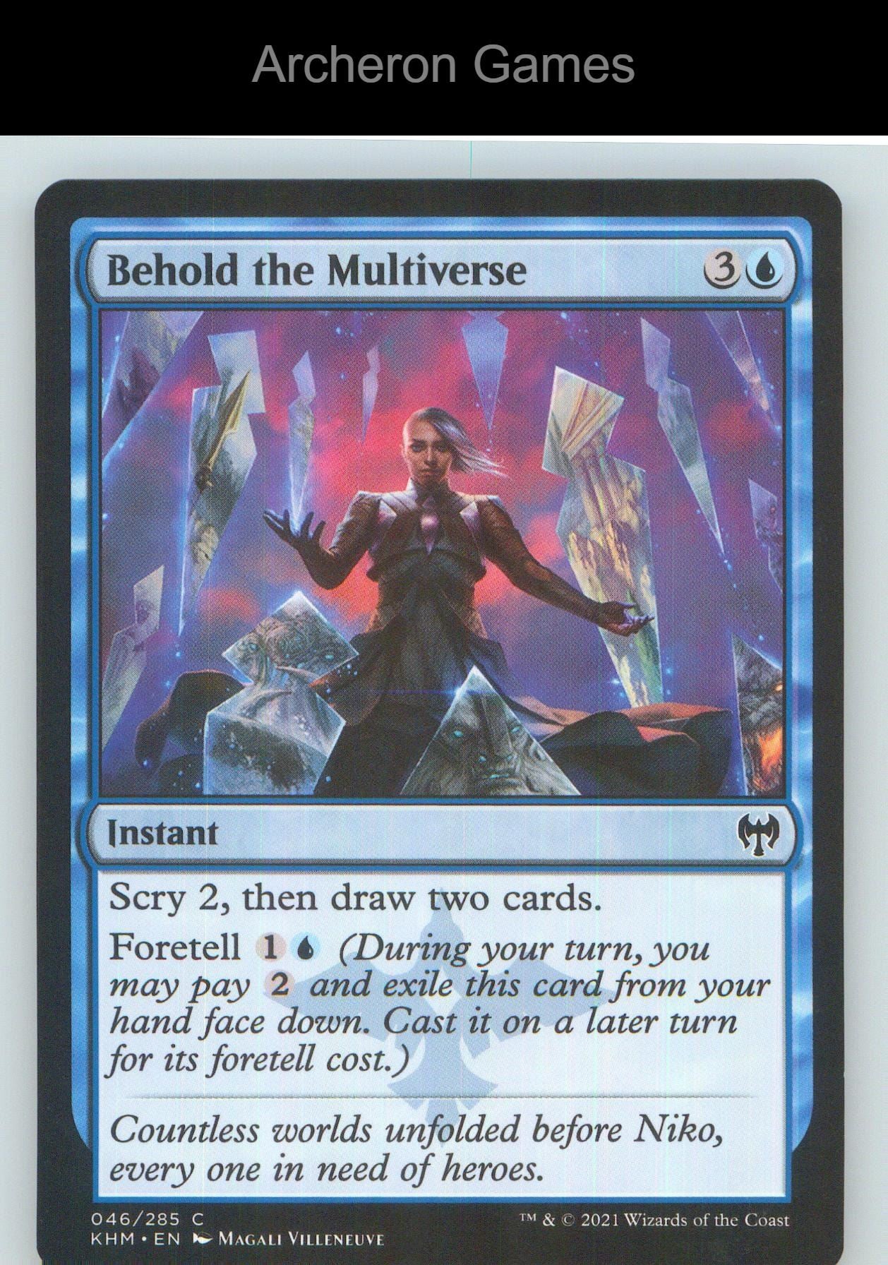Behold the Multiverse KHM 46 C MTG Card NM/EX+