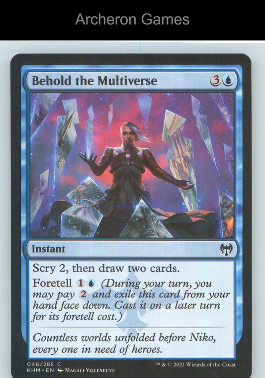 Behold the Multiverse KHM 46 C MTG Card NM/EX+