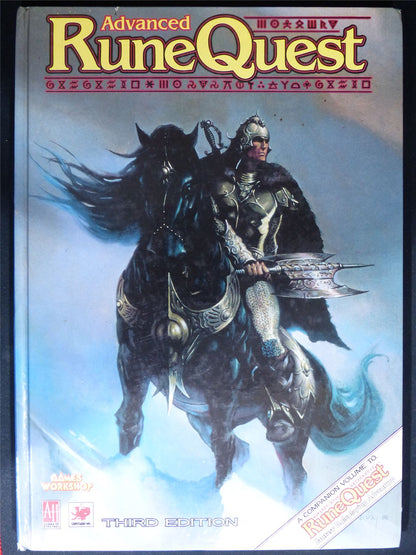 Advanced RuneQuest Third edition - Games Workshop Roleplaying Hardback #2MD