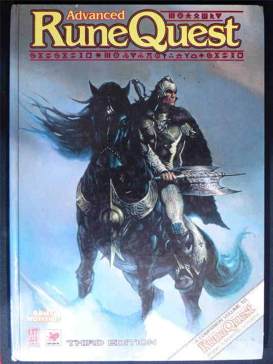 Advanced RuneQuest Third edition - Games Workshop Roleplaying Hardback #2MD