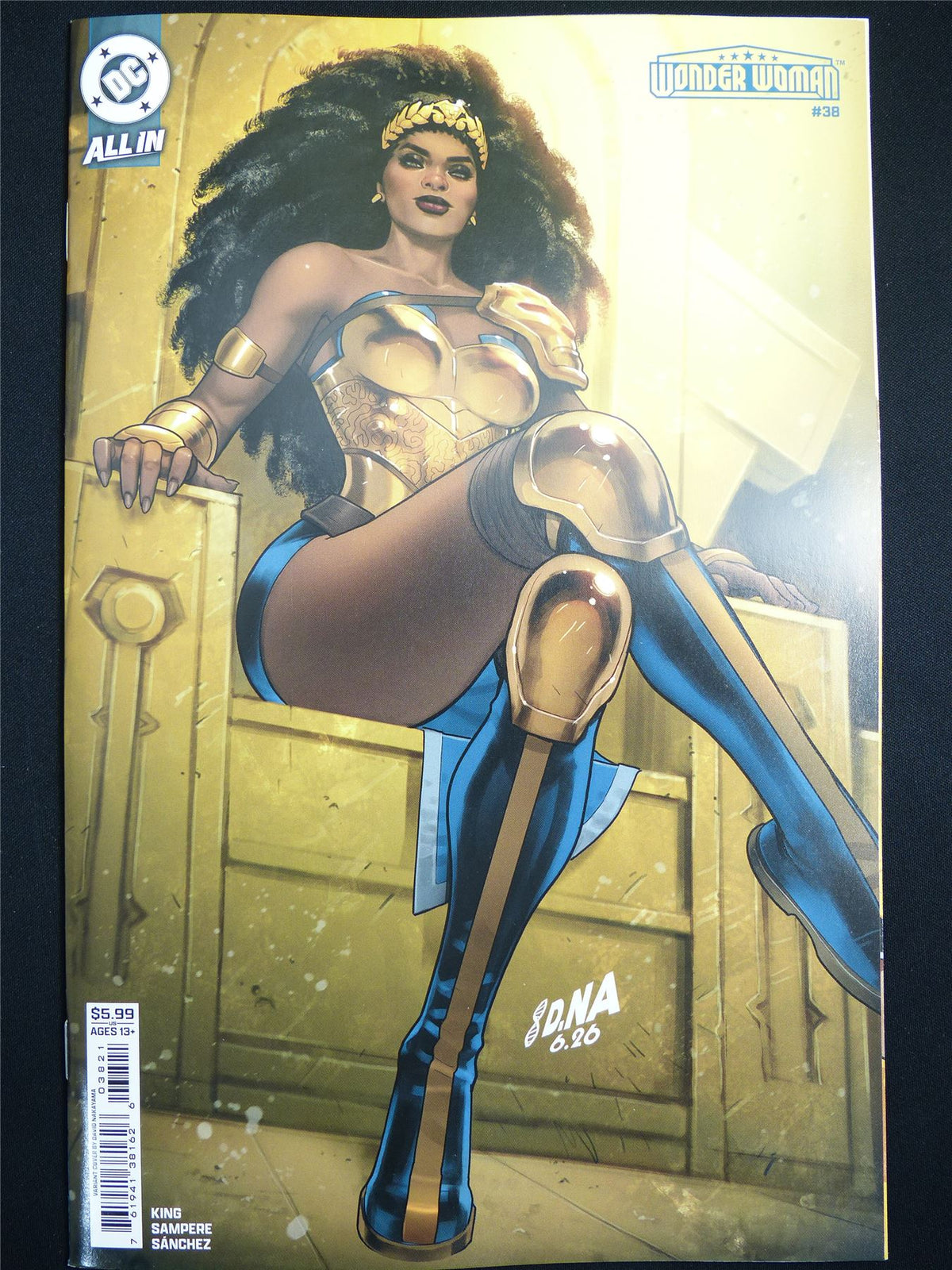 WONDER Woman #38 Cvr B - Dec 2026 DC Comic #504
