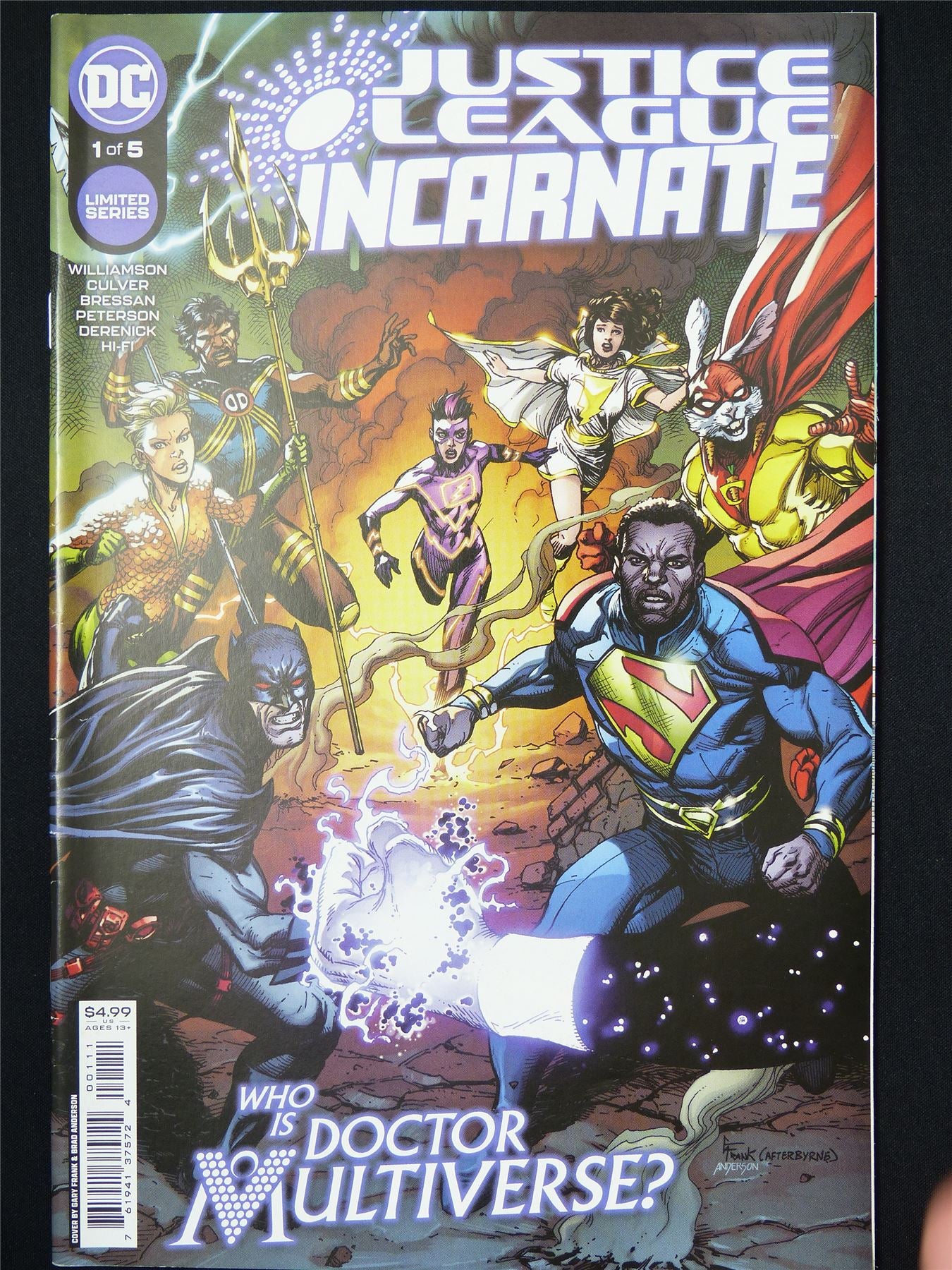 JUSTICE League Incarnate #1 - B&B DC Comic #7JQ