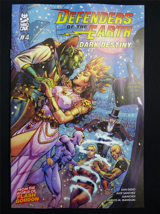 DEFENDERS of the Earth: Dark Destiny #4 Cvr A - Apr 2026 Mad Cave Comic #49B