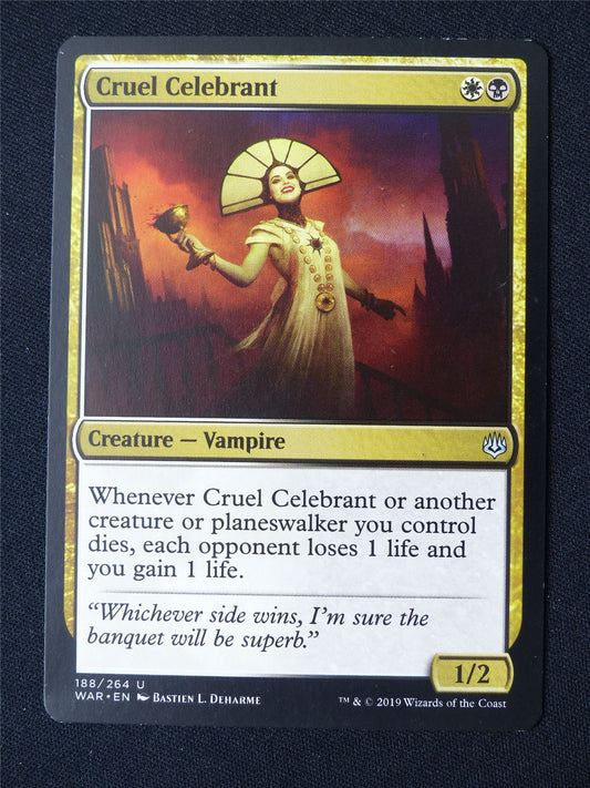 Cruel Celebrant - WAR - Mtg Card #9B8