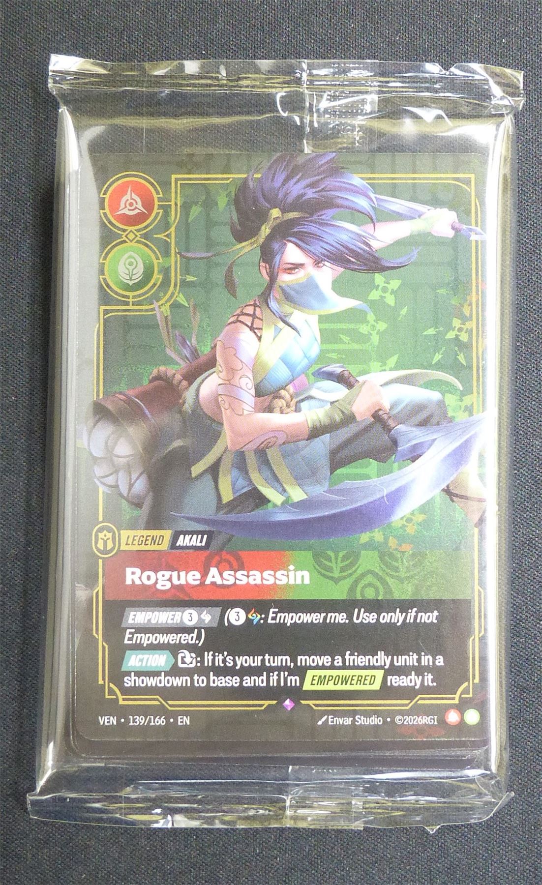 Akali Rogue Assassin Vendetta Pre-Release Deck - Riftbound Card #2U5