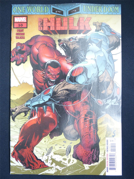 Red HULK #10 - Jan 2026 Marvel Comic #60T