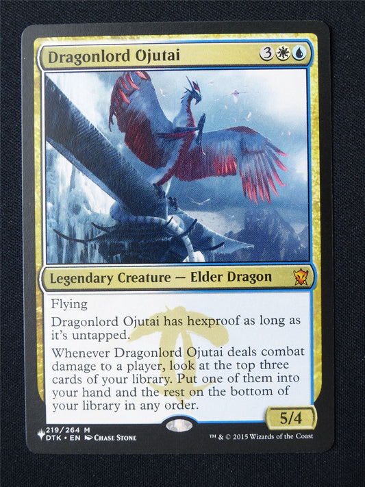 Dragonlord Ojutai - DTK - Mtg Card #79V