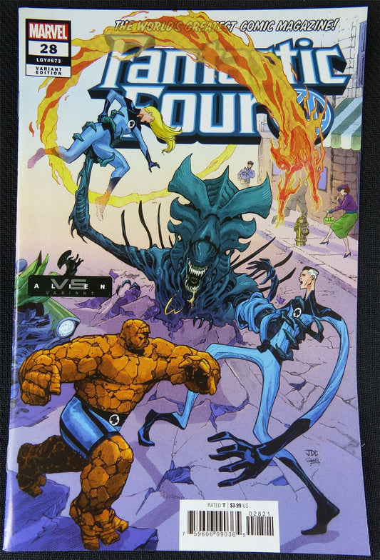 FANTASTIC FOUR #28 Variant Cvr - MARVEL Comic #1NA