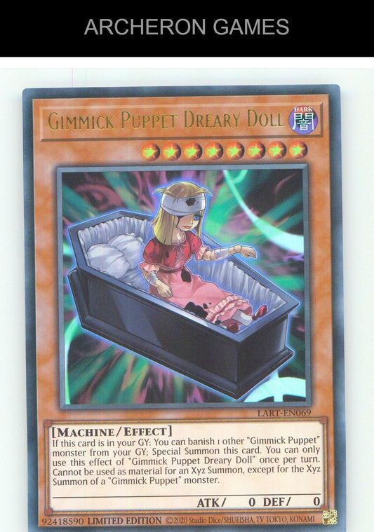 Gimmick Puppet Dreary Doll UR YUGIOH Card Limited