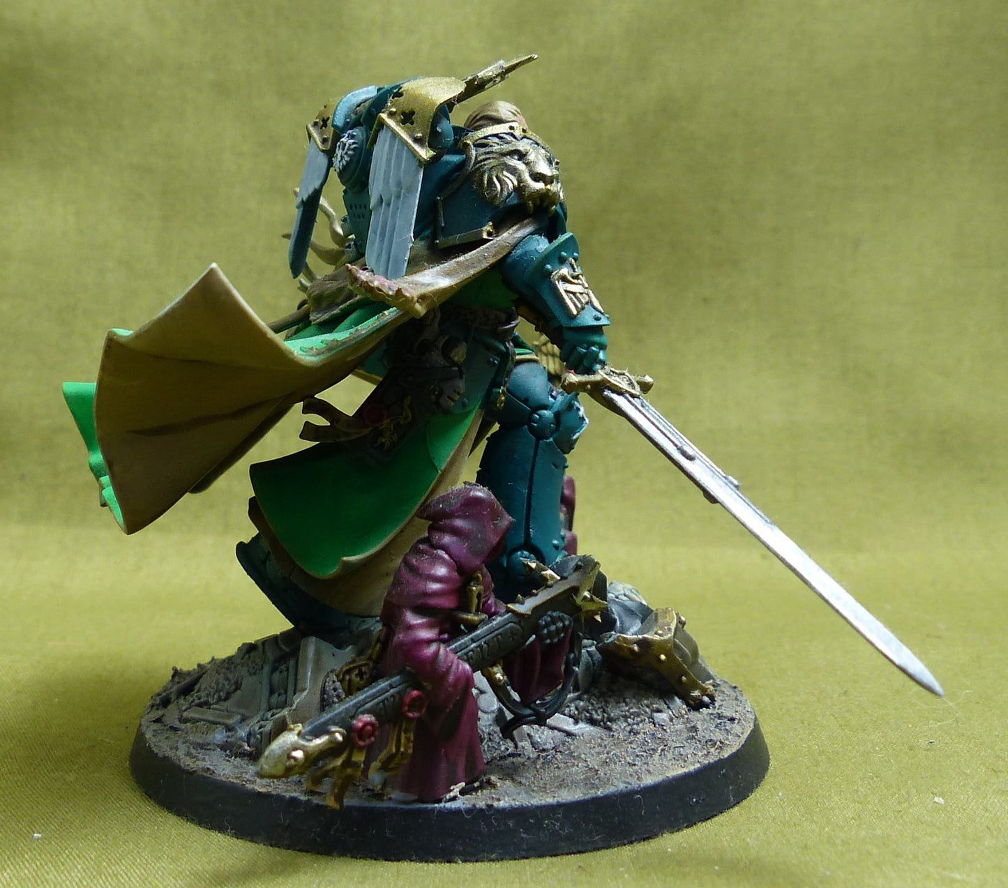 Lion El'Jonson painted - Dark Angels - Warhammer 40K #3K2
