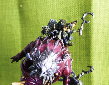 Loonboss on Mangler Squig - Painted - Gloomspite Gitz - Warhammer AoS 40k #H2