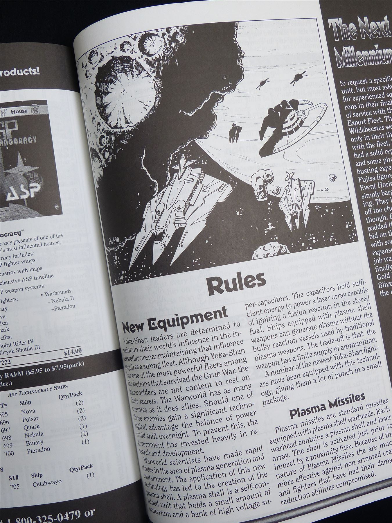 Silent Death: Yoka-Shan Warworld Miniatures Sourcebook - I.C.E. Booklet #2R6