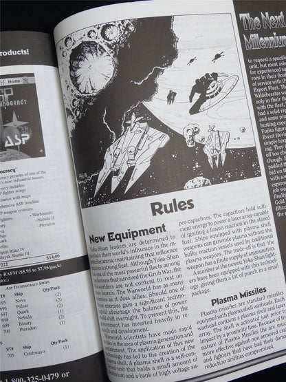 Silent Death: Yoka-Shan Warworld Miniatures Sourcebook - I.C.E. Booklet #2R6