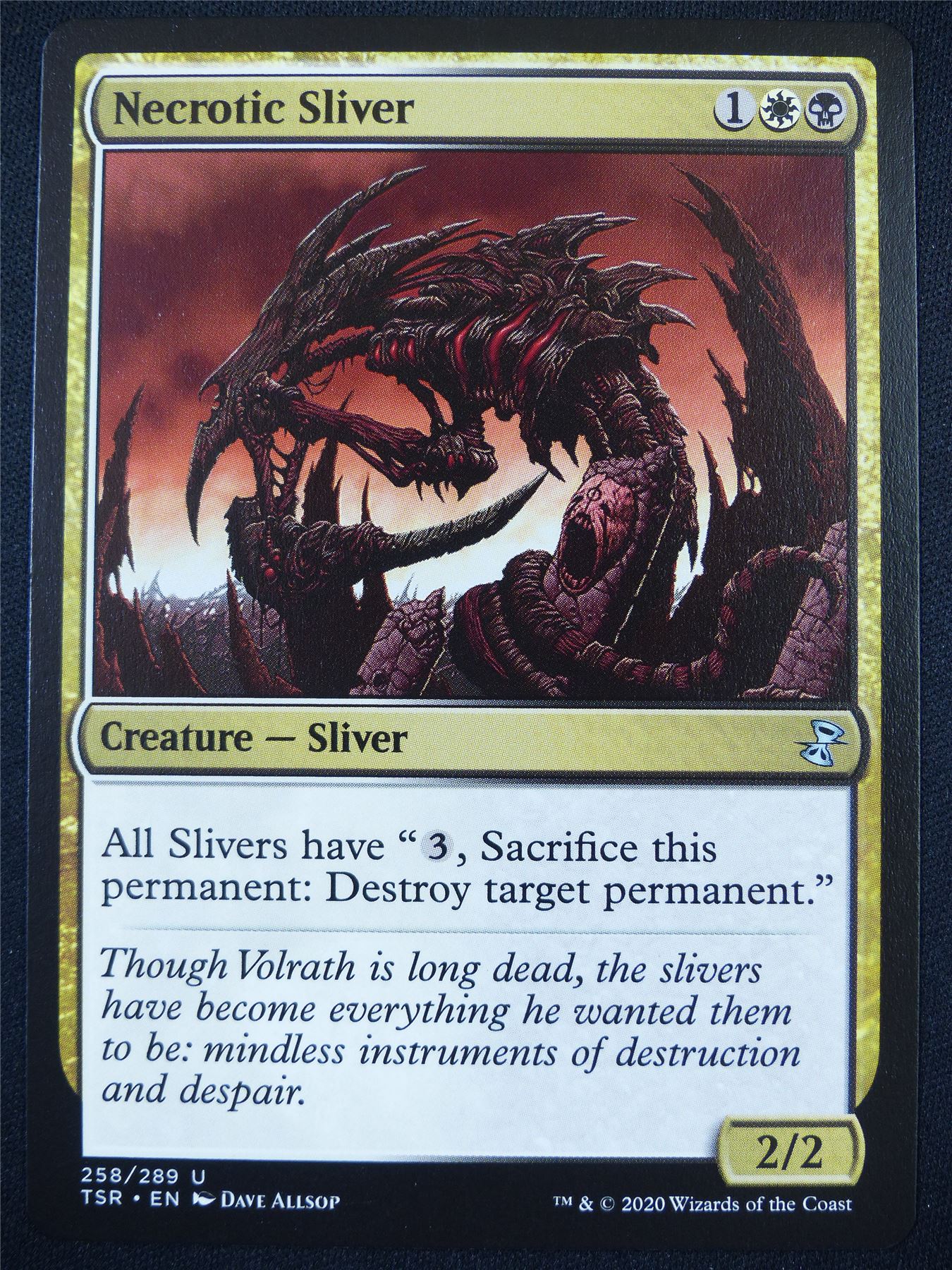 Necrotic Sliver - TSR - Mtg Card #5C1