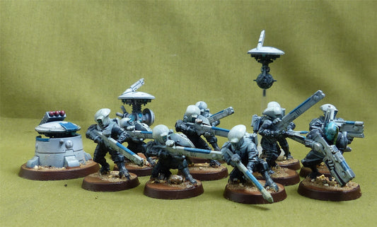 Fire Warriors Strike Team painted - Tau Empire - Warhammer 40K #2YY