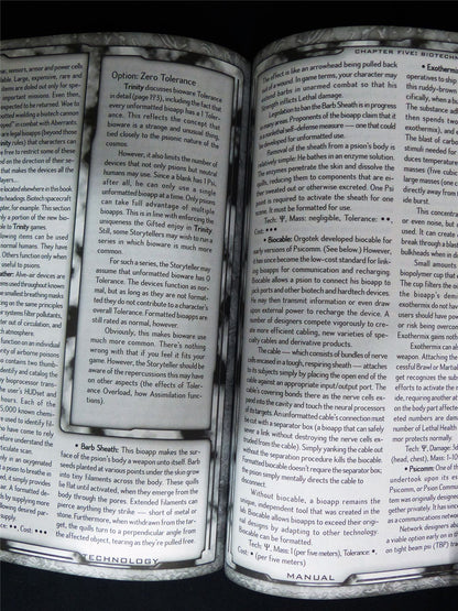 Trinity: Technology Manual WW9200 - White Wolf Roleplay Softback #2UX