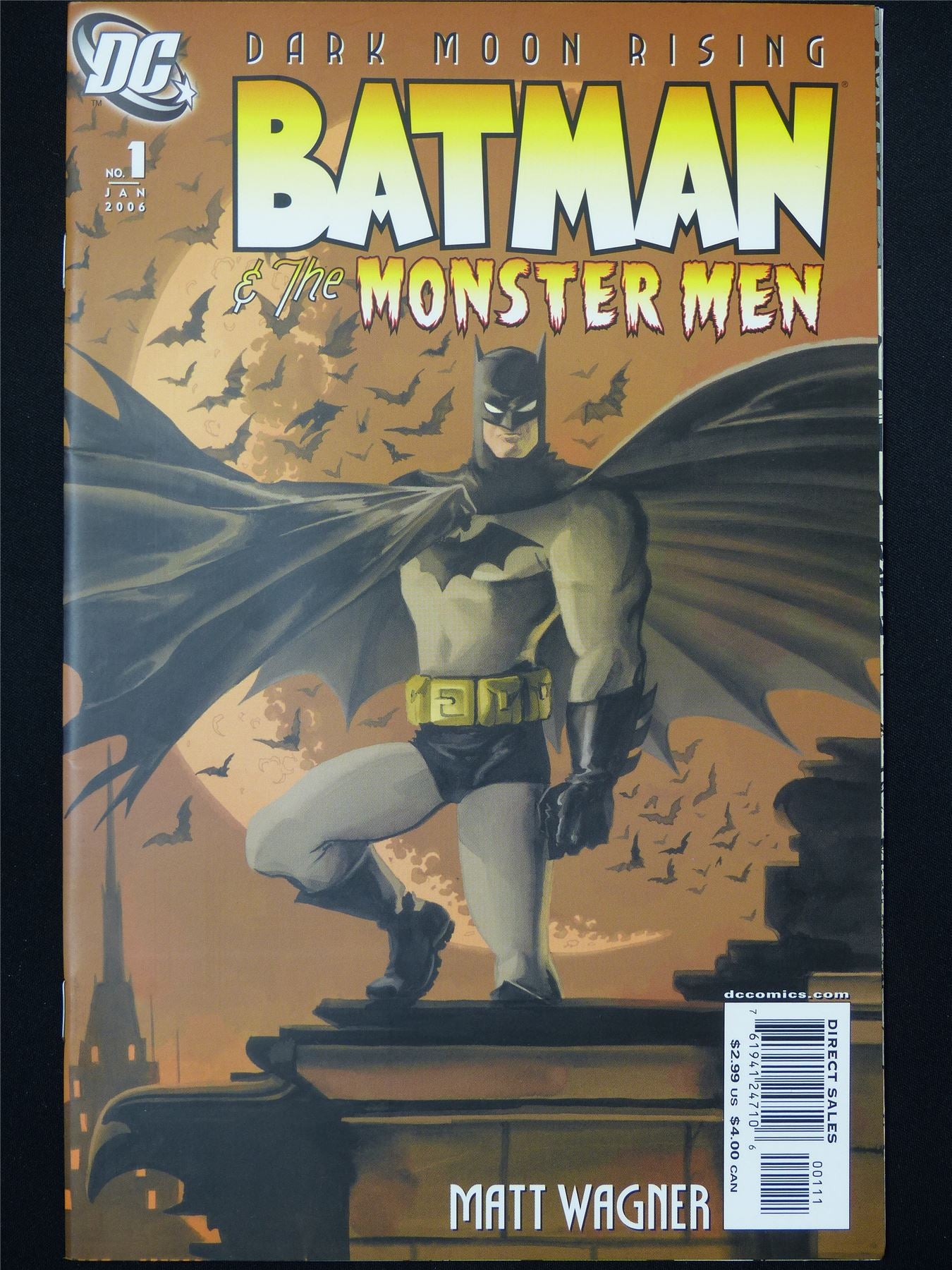 BATMAN & The Monster Men #1 - B&B DC Comic #3QD