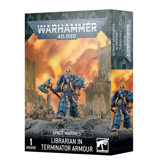 Librarian In Terminator Armour - Space Marines - Warhammer 40K - Available From 22nd July