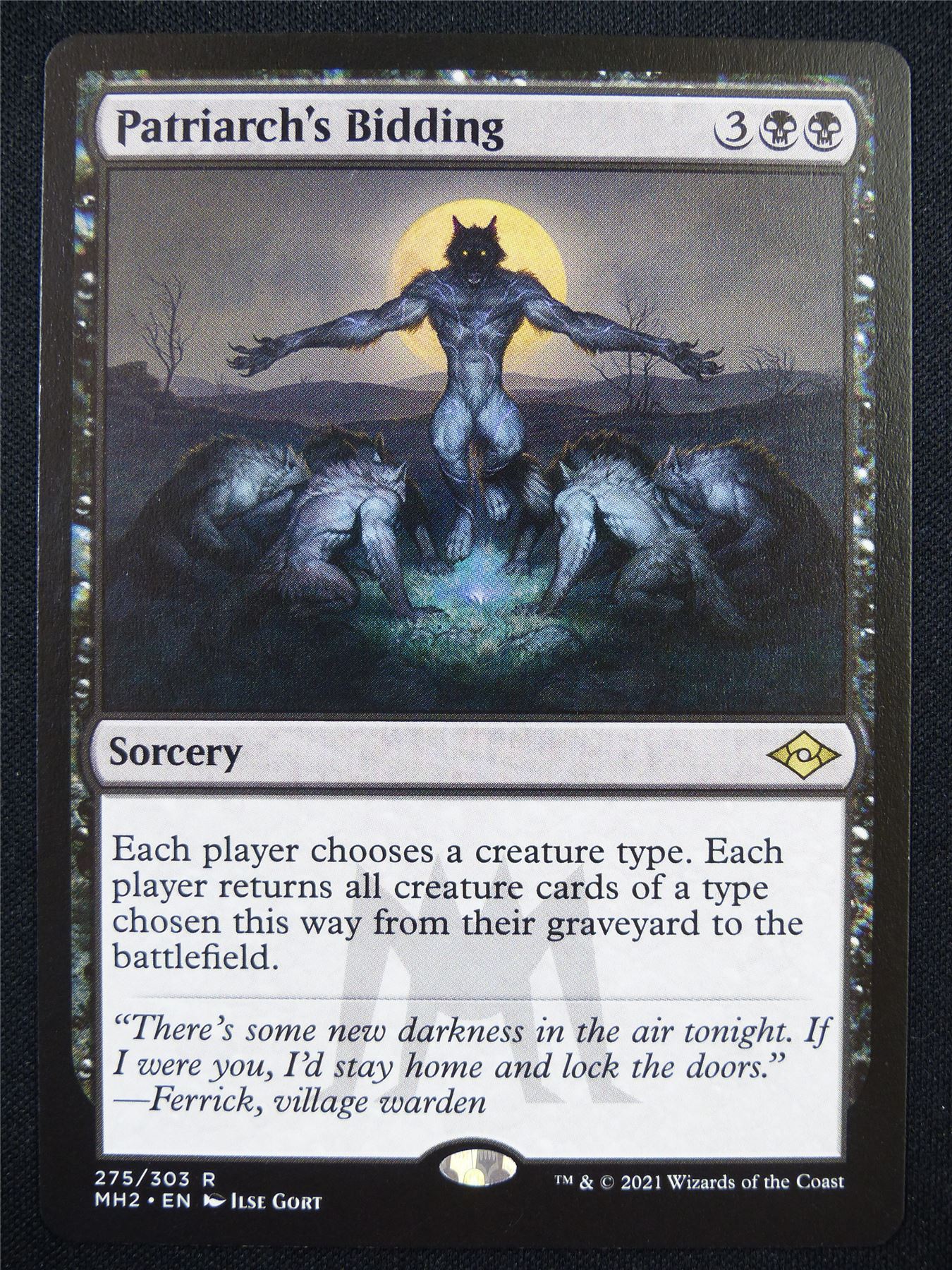 Patriarch's Bidding - MH2 - Mtg Card #XZ