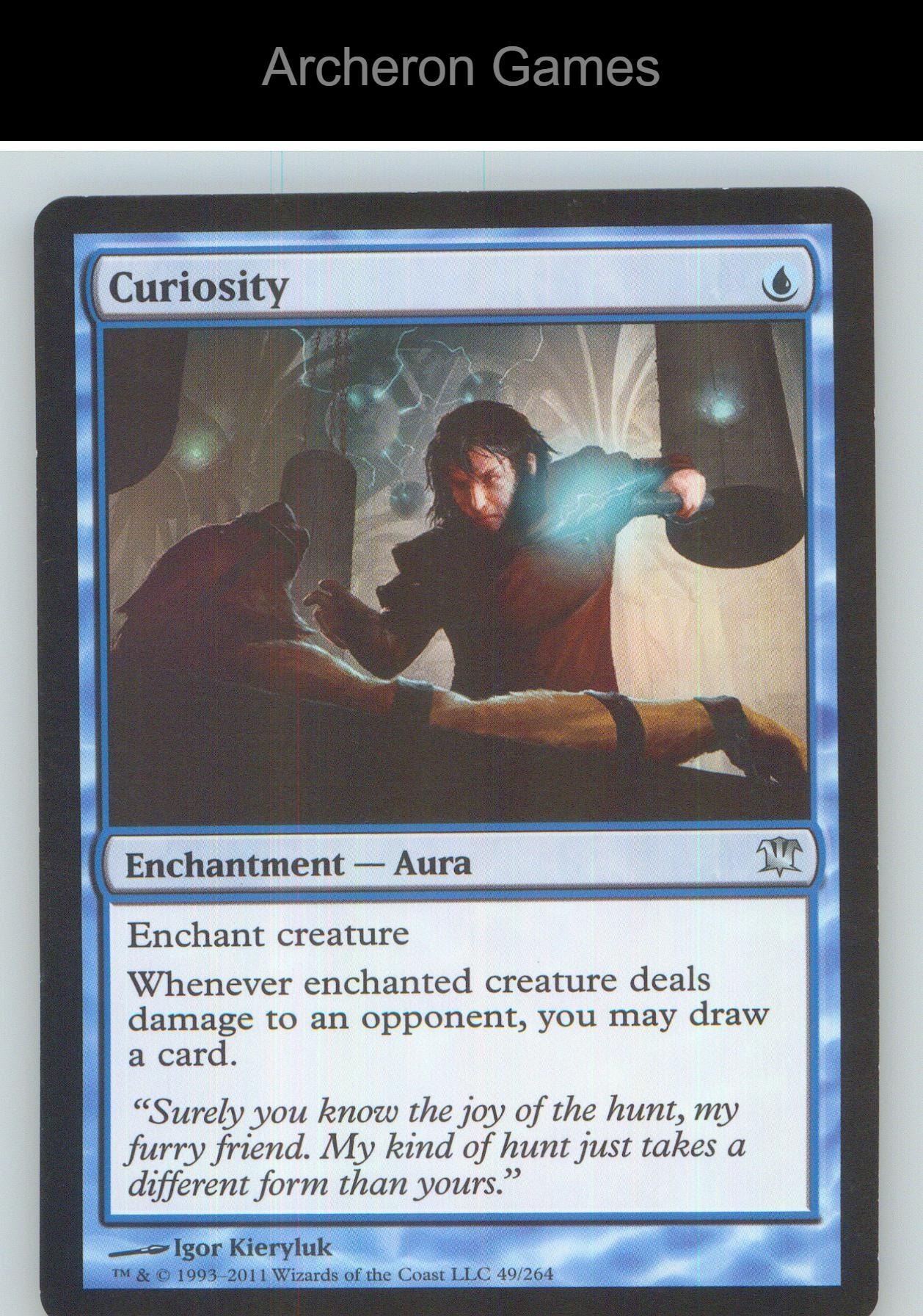 Curiosity ISD 49 UC MTG Card NM/EX+
