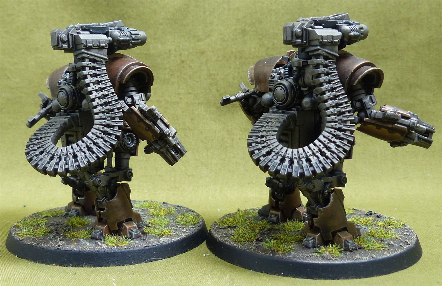 Castellax Battle-automata Maniple painted - Mechanicum - Warhammer Horus Heresy #EN