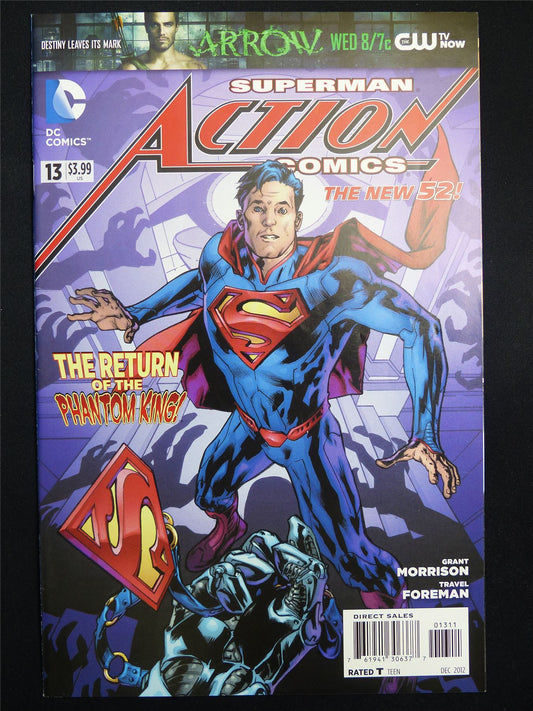 SUPERMAN: Action Comics #13 new 52! - DC Comic #3CB