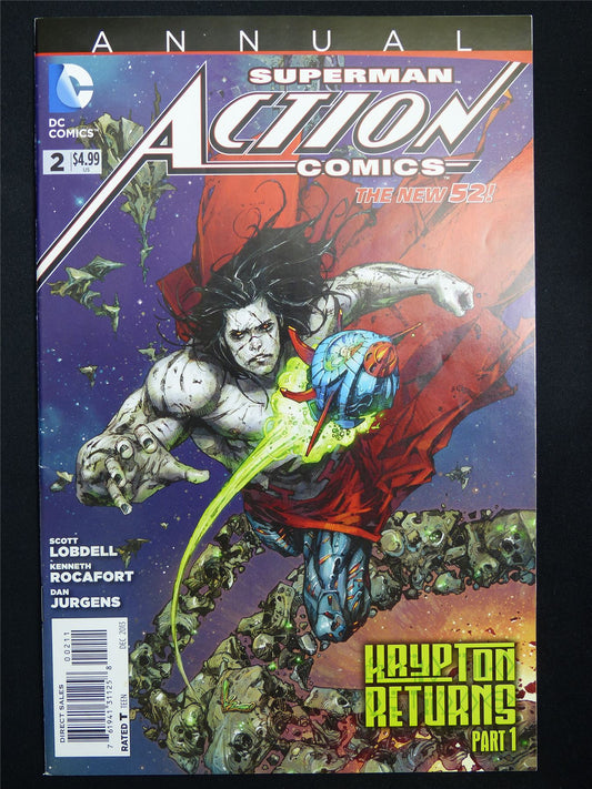 SUPERMAN: Action Comics Annual 2013 #2 new 52! - DC Comic #3B9