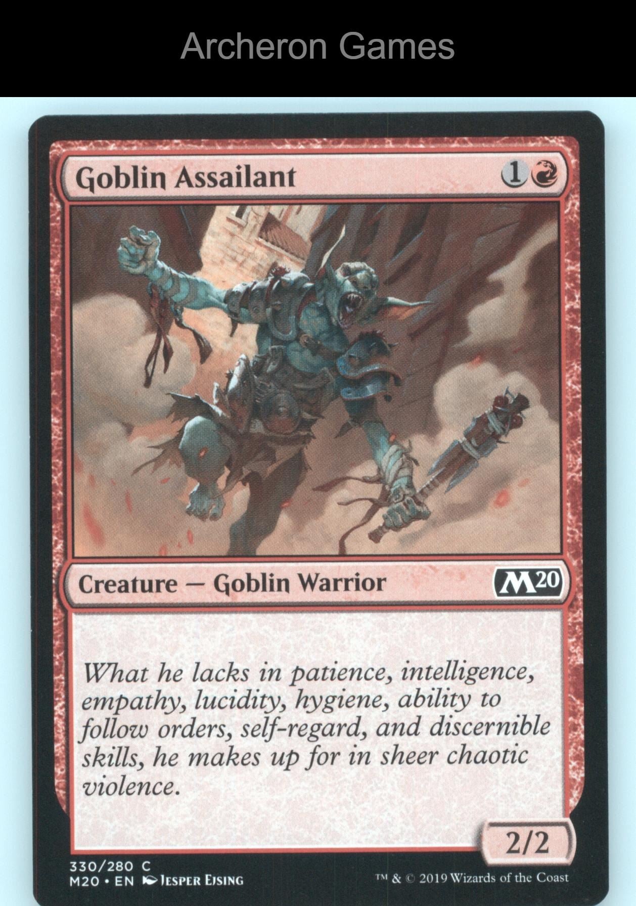 Goblin Assailant 330 C MTG Card Core Set 2020
