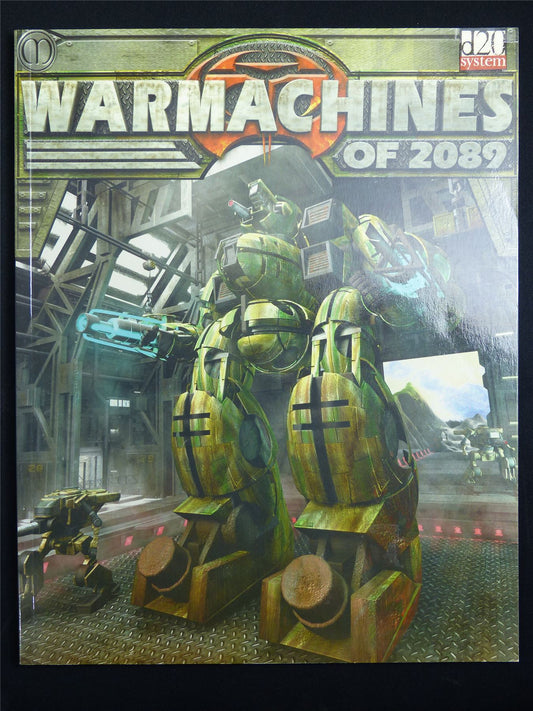 Warmachines of 2089 MGP 1202 - D20 System Roleplay Softback #BF