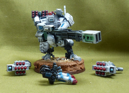 XV88 Broadside Battlesuit painted - Tau Empire - Warhammer 40K #2Y3