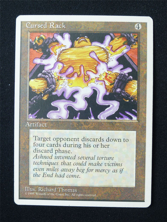 Cursed Rack - 4ED - Mtg Card #13