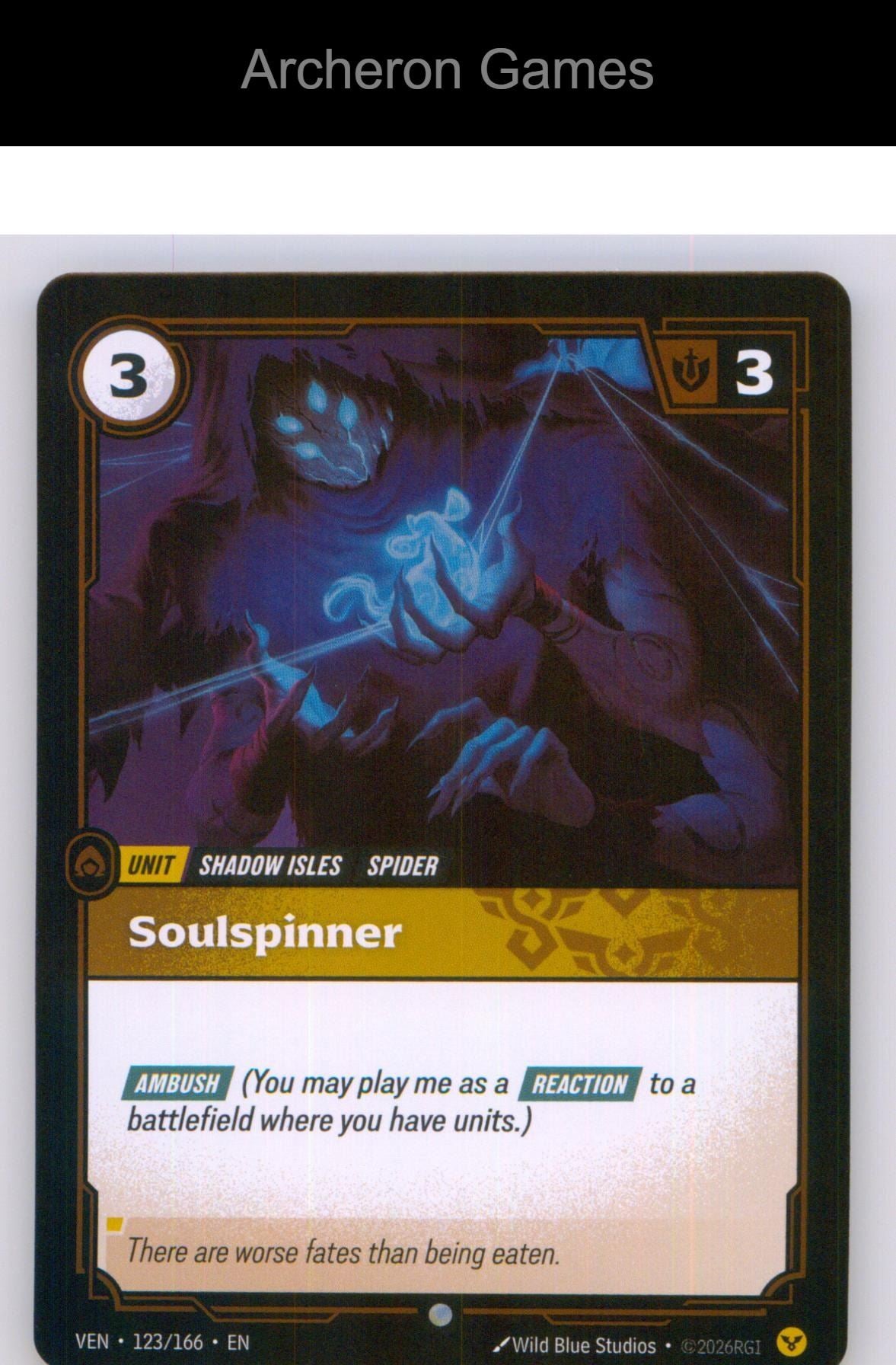 Soulspinner VEN 123/166 C Vendetta Riftbound Card