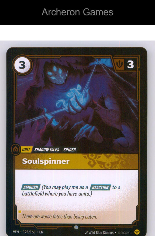 Soulspinner VEN 123/166 C Vendetta Riftbound Card