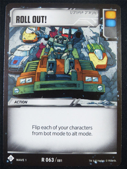 Roll Out! R 063/081 - Battle Spirit Saga Card #AX