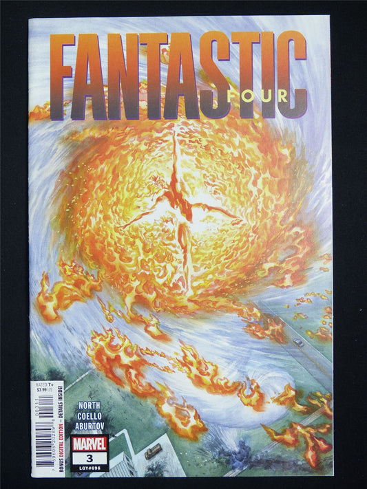 FANTASTIC Four #3 - Marvel Comic #65F