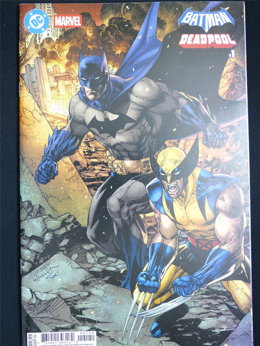BATMAN Deadpool #1 - DC Marvel Comic #12E