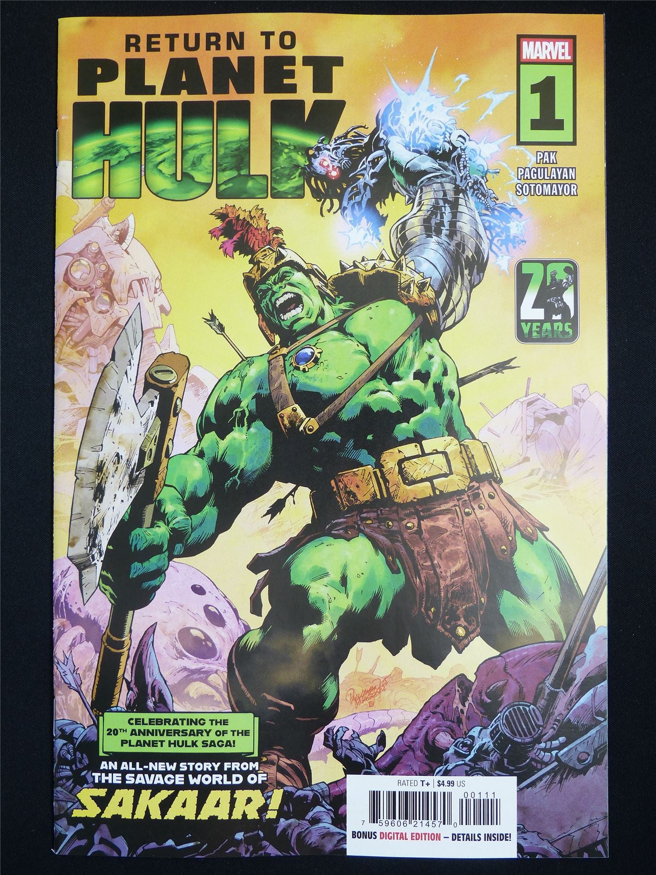 Return to Planet HULK #1 Variant - Dec 2025 Marvel Comic #4XW