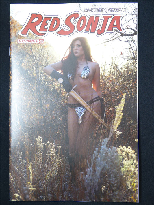 RED Sonja #15 Photo Cvr - B&B Oct 2024 Dynamite Comic #3LS