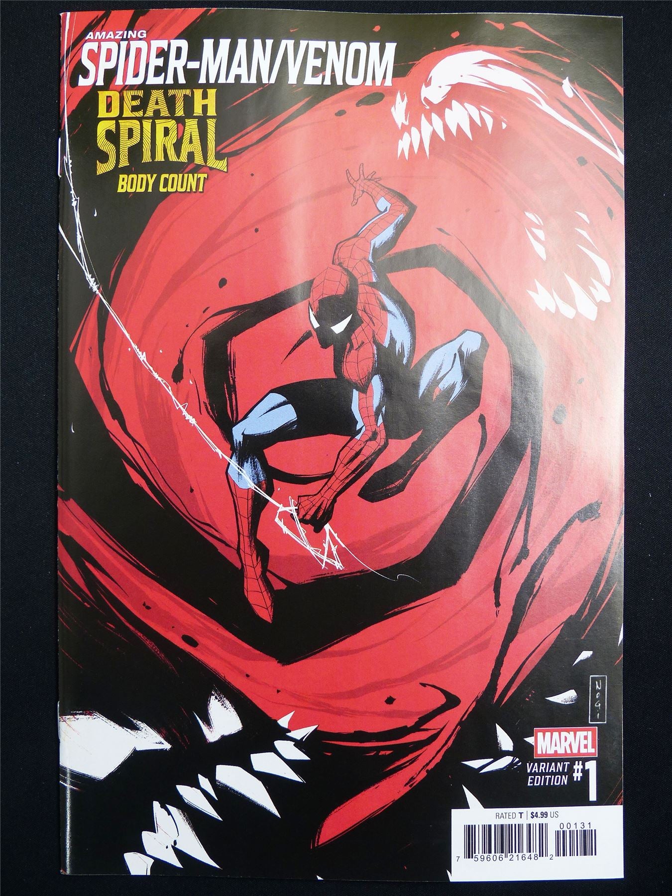 Amazing SPIDER-MAN/Venom: Death Spiral Body Count #1 Cvr C - Jul 2026 Marvel Comic #6D