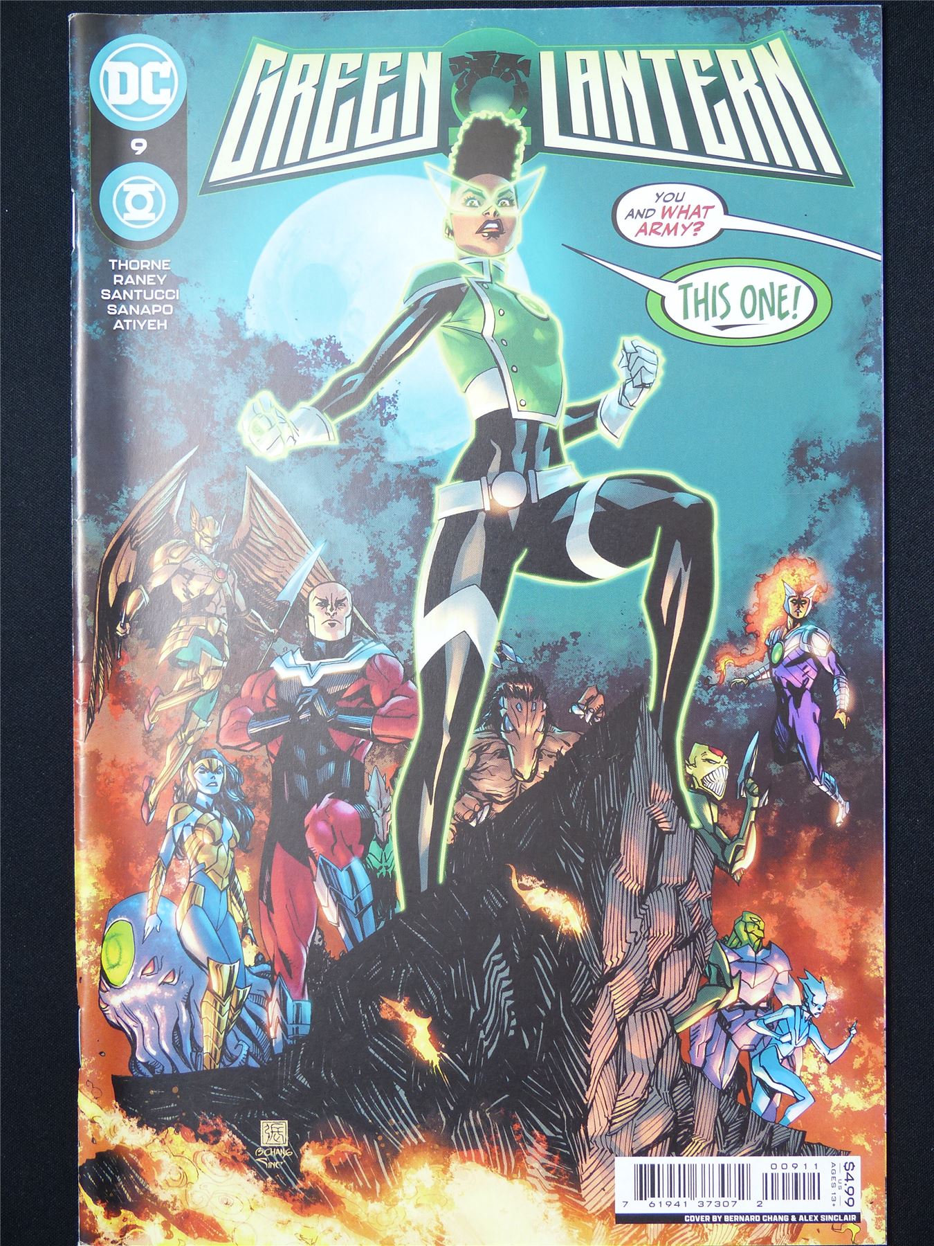 GREEN Lantern #9 - B&B DC Comic #7M1