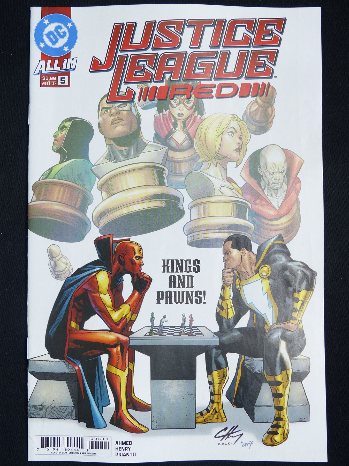 JUSTICE League Red #5 - Feb 2026 DC Comic #PX