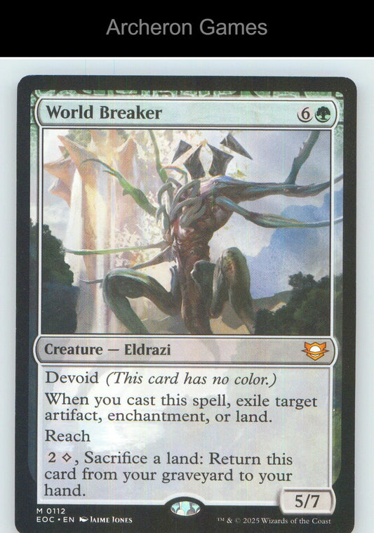 World Breaker 112 Mythic MTG Card NM/EX+