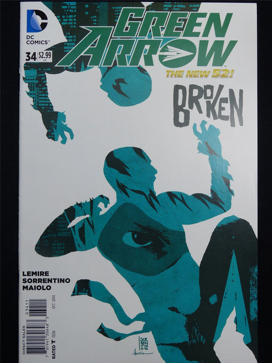 GREEN Arrow #34 new 52! - DC Comic #3VR