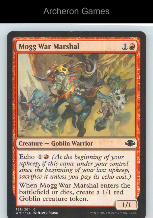 Mogg War Marshal DMR 131 C MTG Card NM/EX+